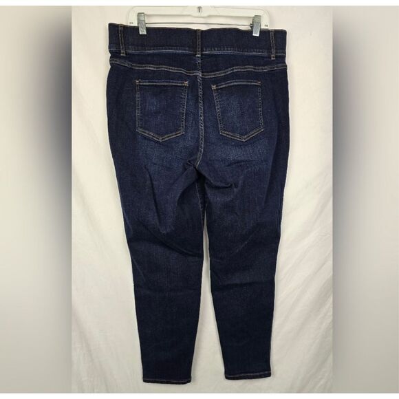 SPANX size 1X NWT ankle skinny jeans - style 20342 midnight shade - Picture 8 of 11